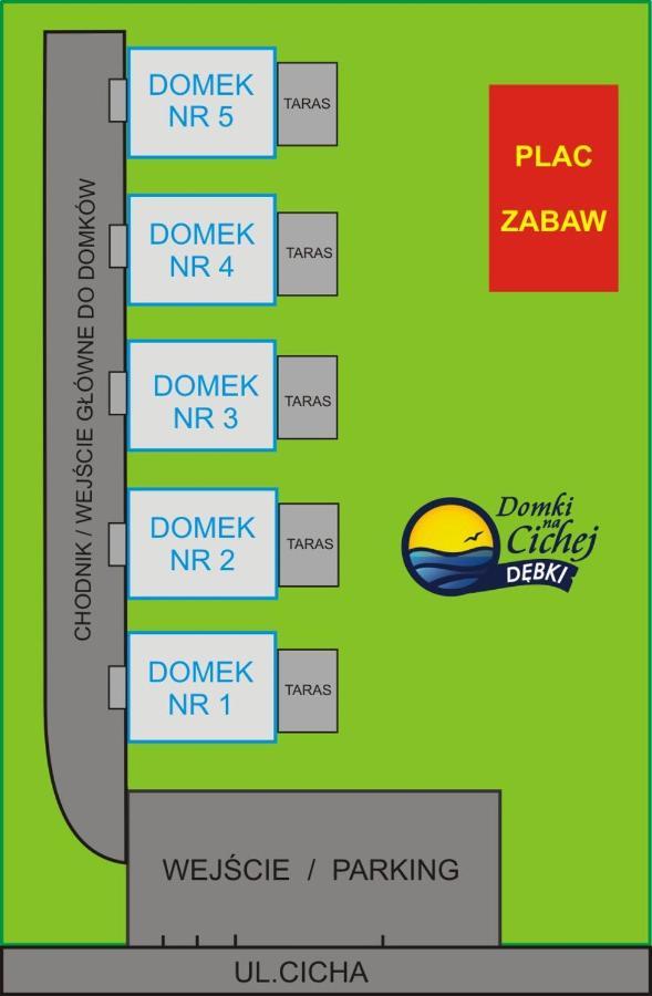 Domki Na Cichej Дембки Экстерьер фото